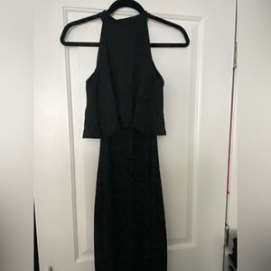 Never worn black maxi dress